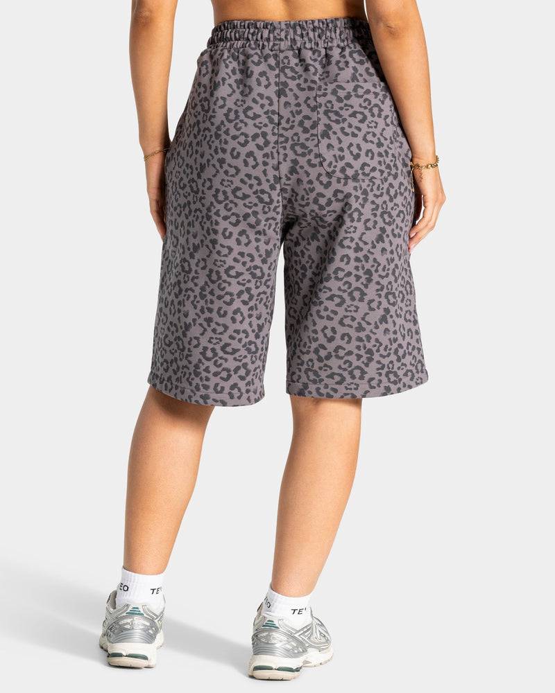 Jort oversize Contrastline « Léopard graphite »