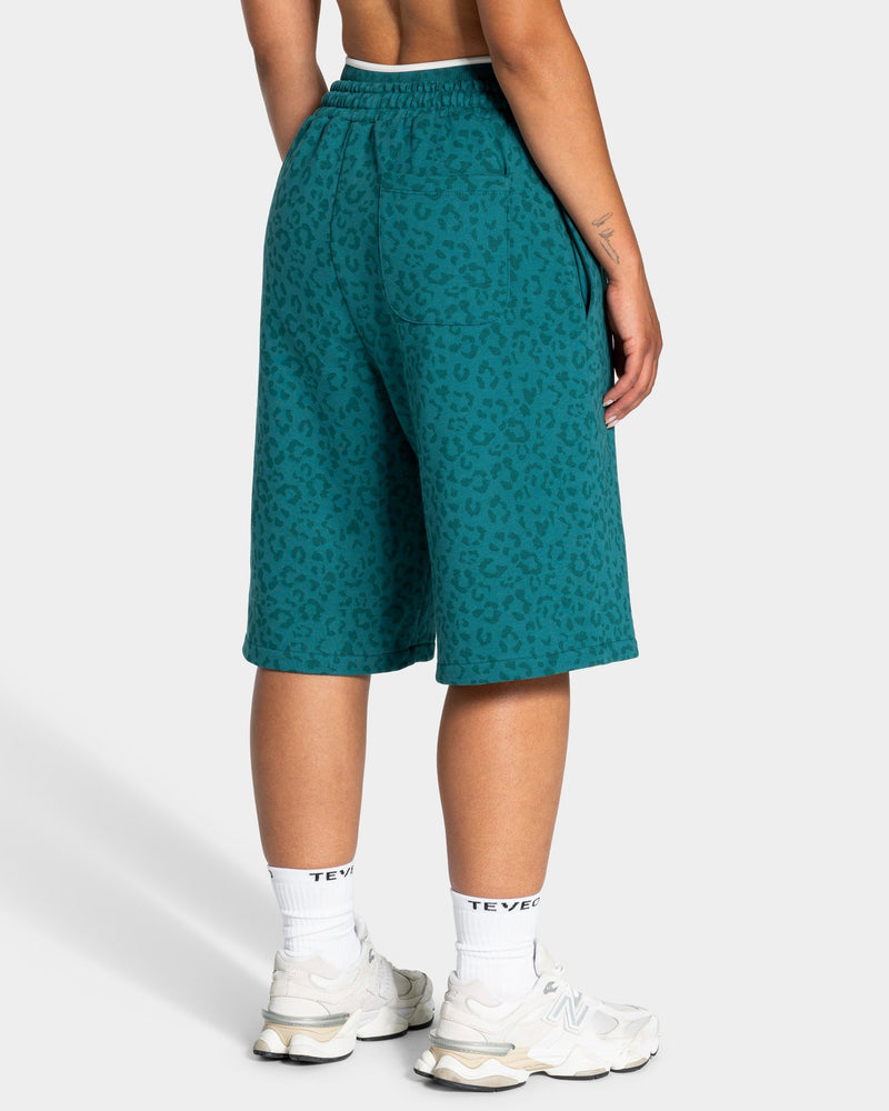 Jort oversize Contrastline « Léopard Petrol »