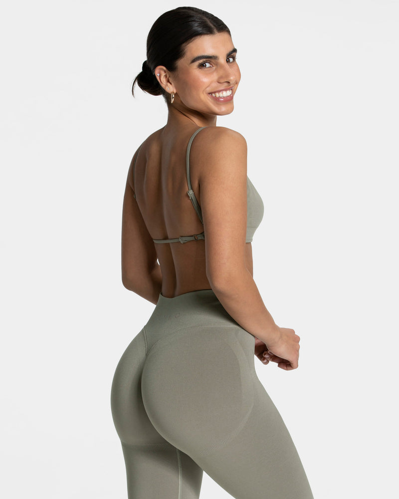 Brassière Femme Backless « kaki »