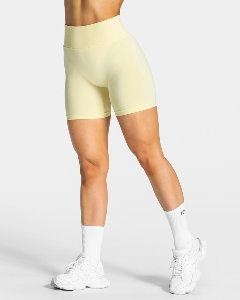 Short Femme Sculpt scrunch « jaune »