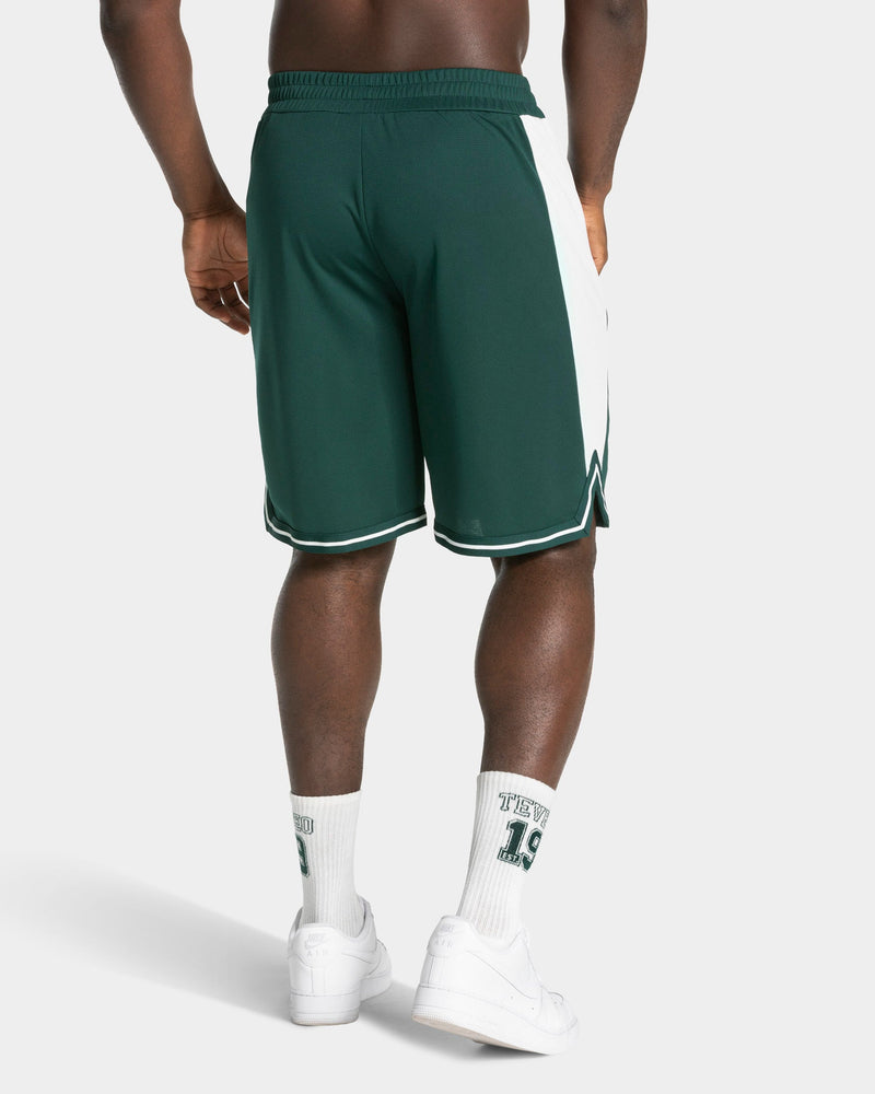Football short 9 pouces « Vert foncé »