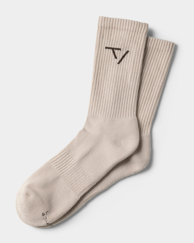 Chaussettes Contrastline TV (2 paires) « crème »
