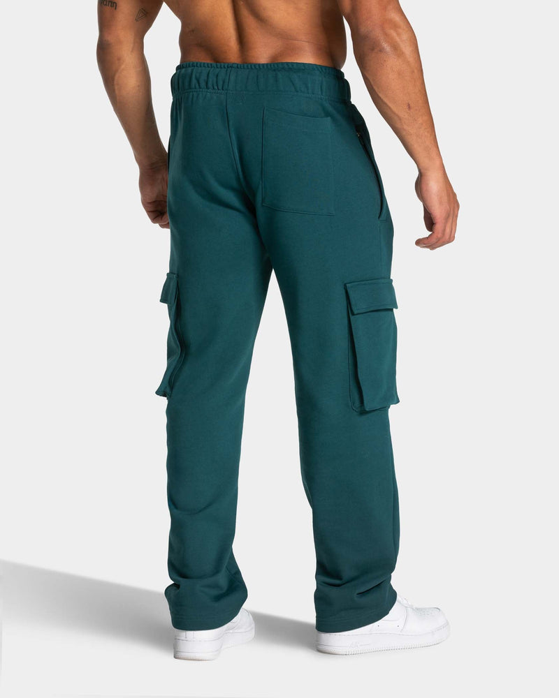 Pantalon de jogging cargo Wide Leg Lift « bleu sarcelle »