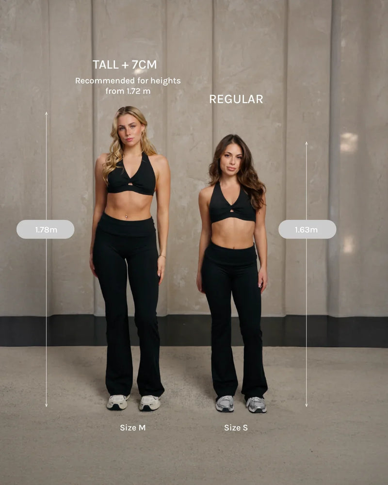 Legging évasé Mellow Fold Over Regular « noir »