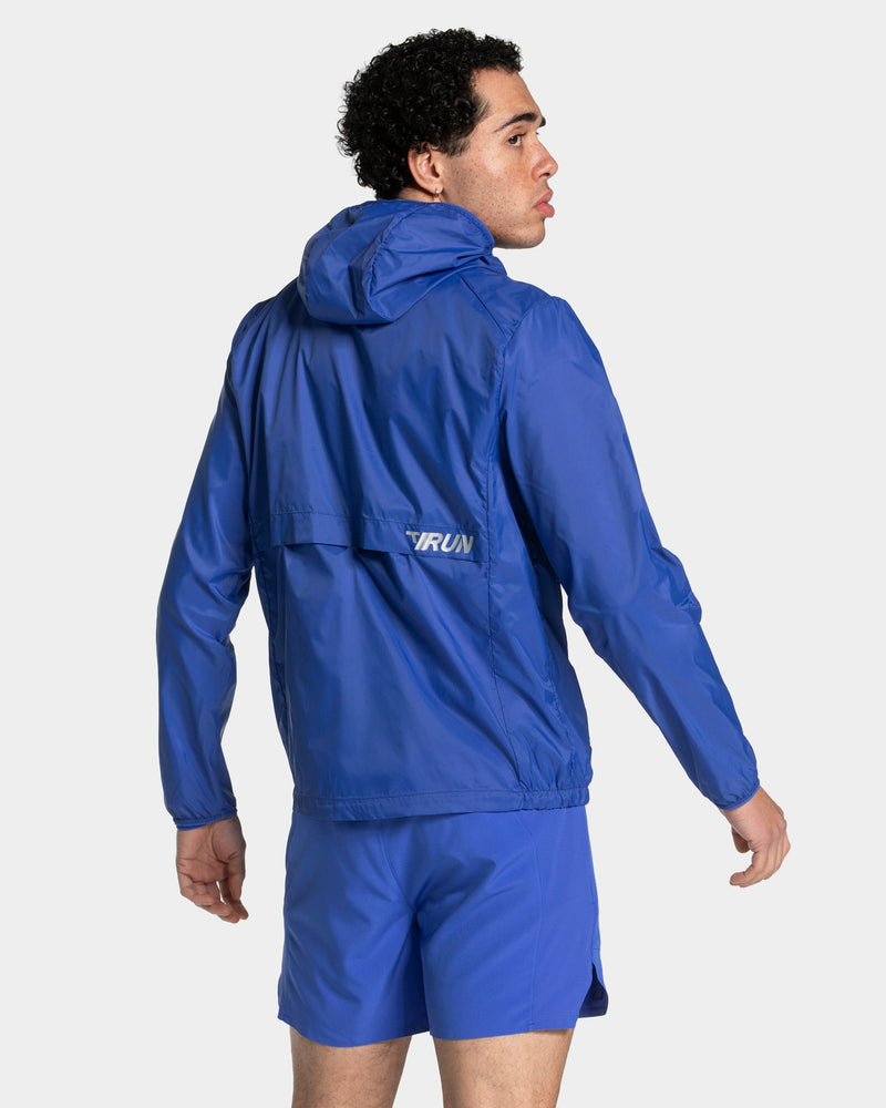 Veste de sport zippée et légère RUN « Bleu roi »