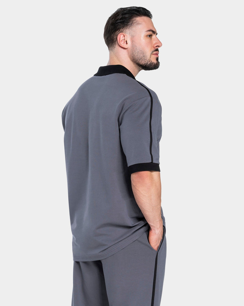 Polo à manches courtes Soft « Graphite »