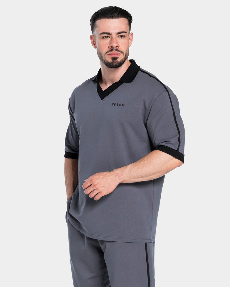 Polo à manches courtes Soft « Graphite »