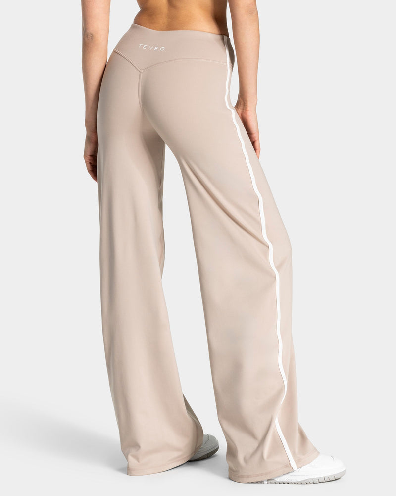 Pantalon à jambe droite longue Soft « Cappuccino »