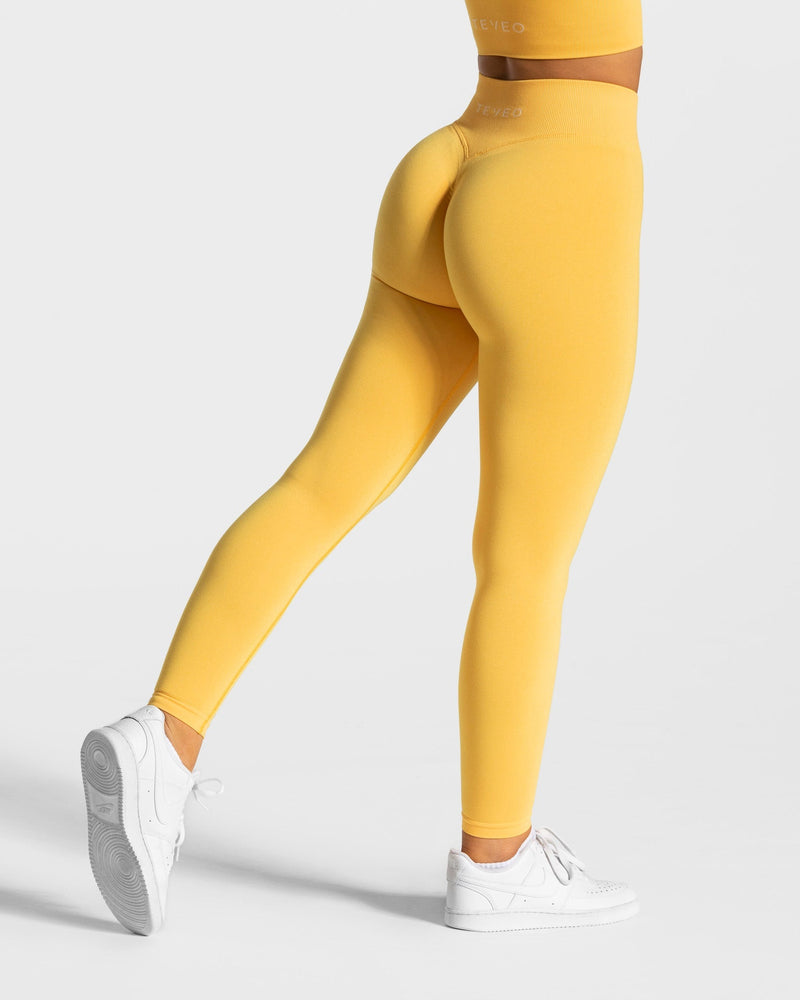 Legging Statement Scrunch « jaune »