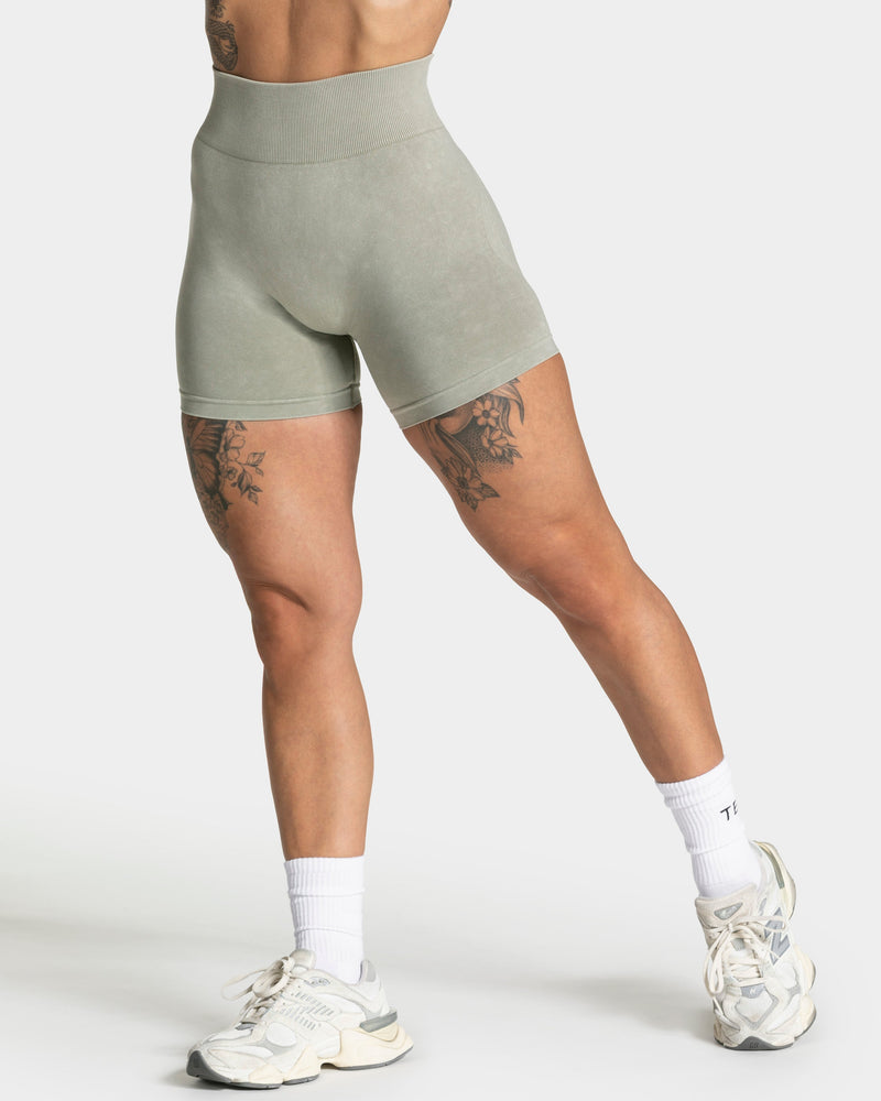 Short Acid Covert scrunch « vert sauge »