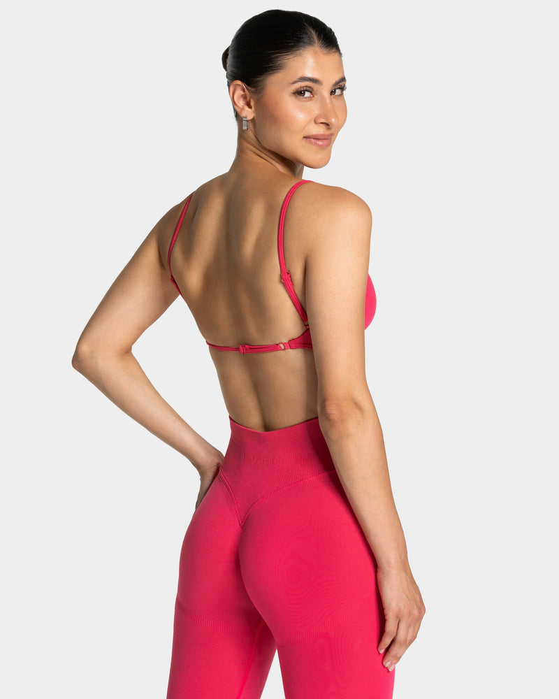 Brassière Backless Femme « berry »
