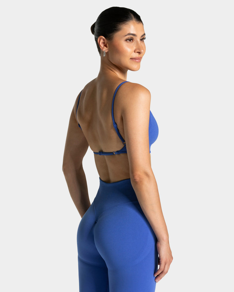 Brassière Backless Femme « bleu roi »