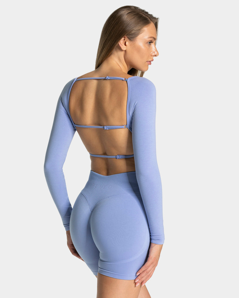 Haut à manches longues Backless Femme « frozen »