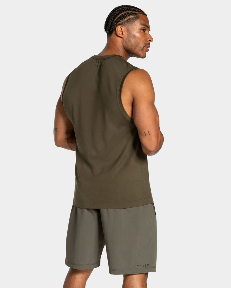 Débardeur Workout sans coutures « Olive »