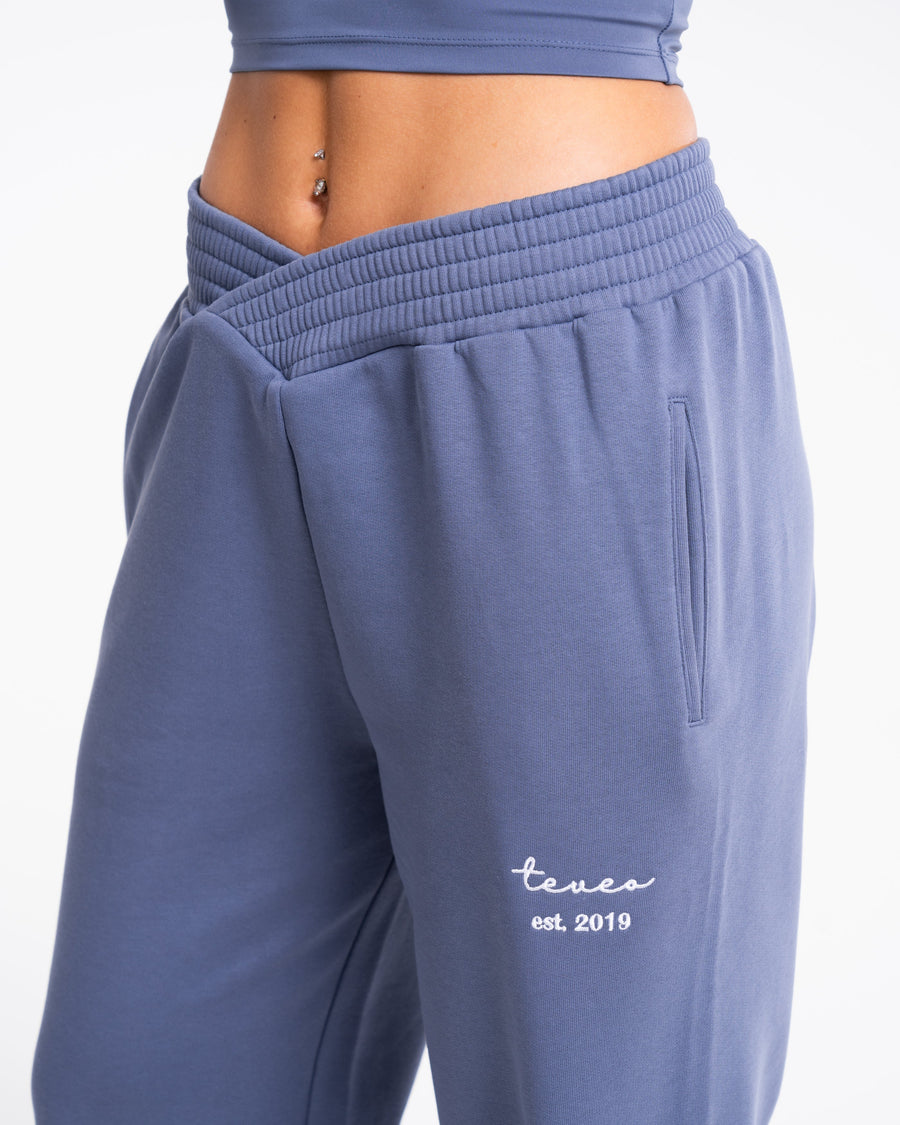 Pantalon de jogging oversize Fearless V-Shape « bleu »