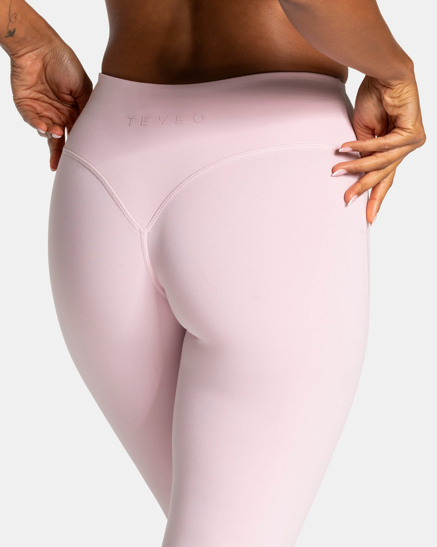 Legging évasé à coupe longue Allrounder « rose »