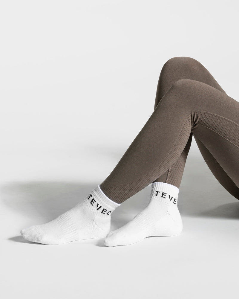 Socquettes (lot de 2) « blanches »