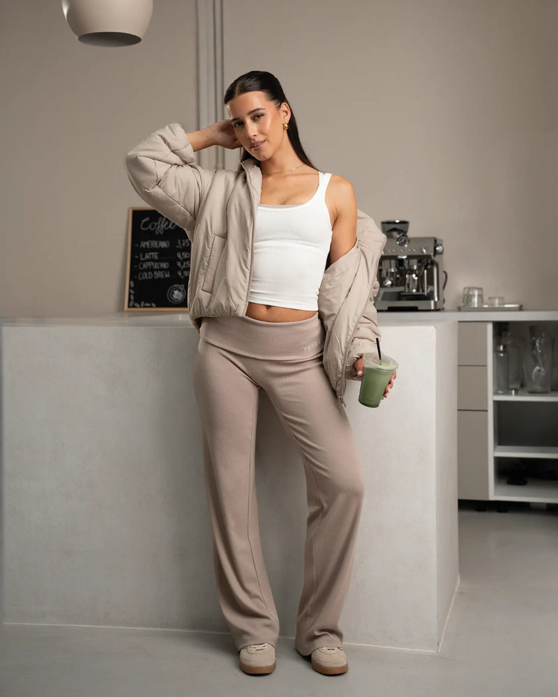 Blouson Soft Crop « Cappuccino »