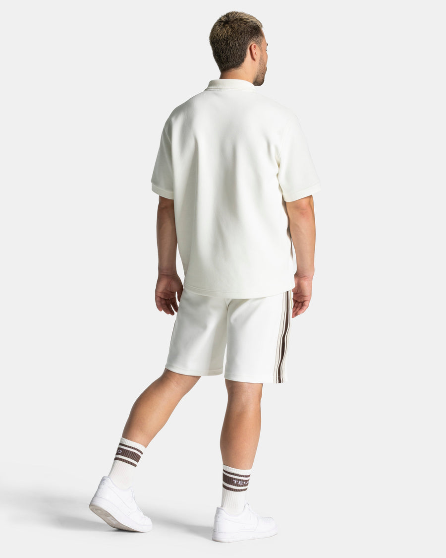Polo oversize Club « Off White »