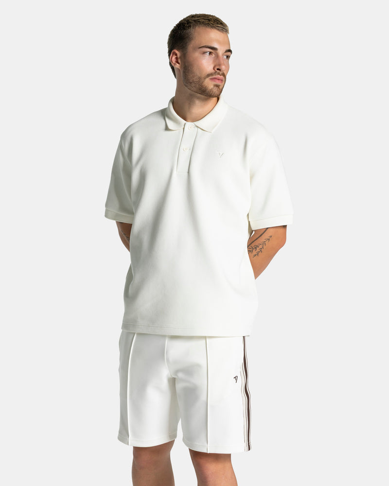 Polo oversize Club « Off White »