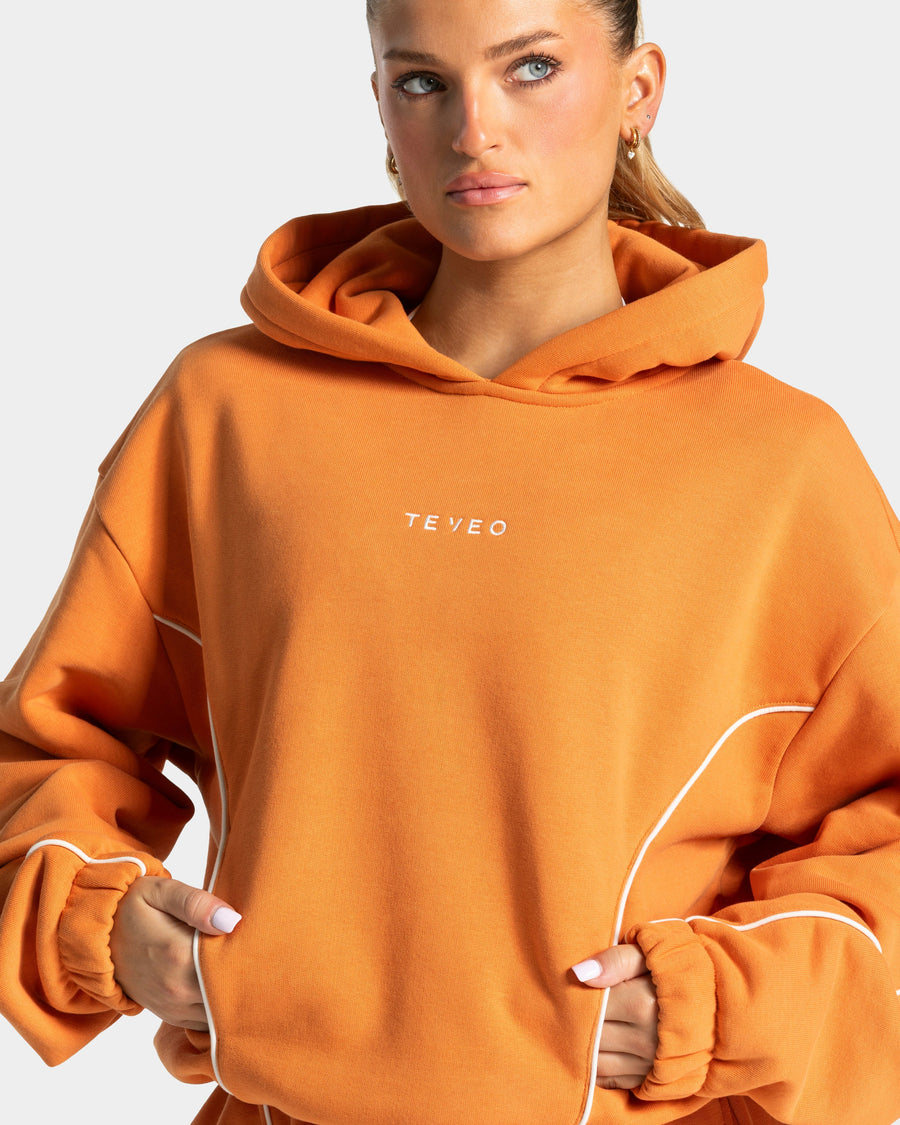 Sweat à capuche Contrastline « Pumpkin Spice »