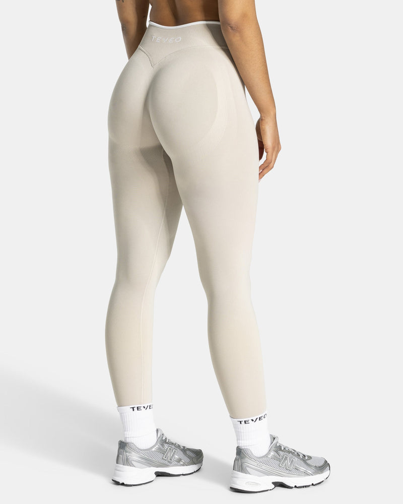 Legging Contrastline « Cream »