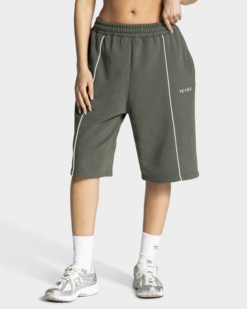 Jort oversize Contrastline « kaki »