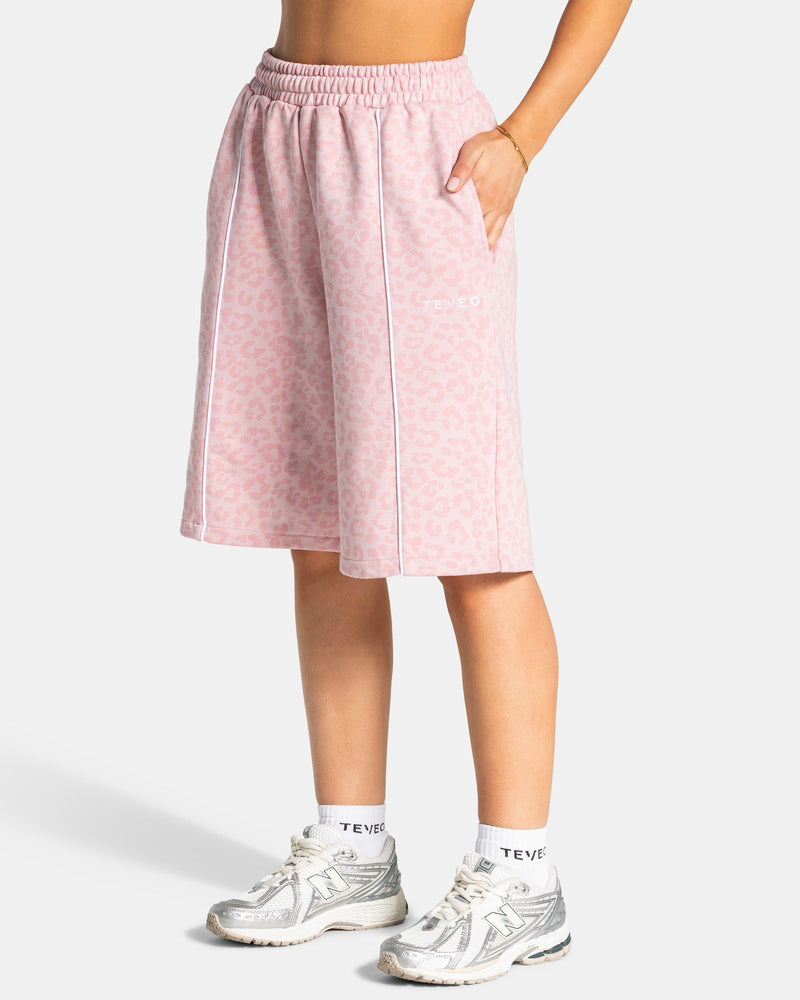 Jort oversize Contrastline « Léopard rose »