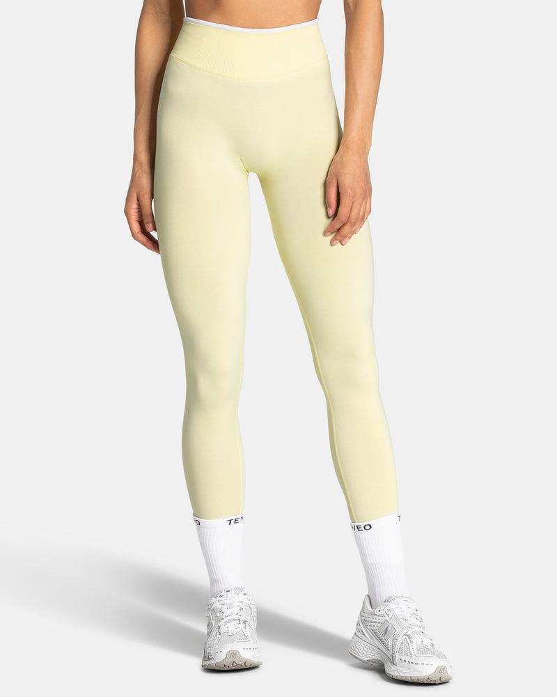 Legging Sculpt Scrunch Contrastline « Butter Yellow »