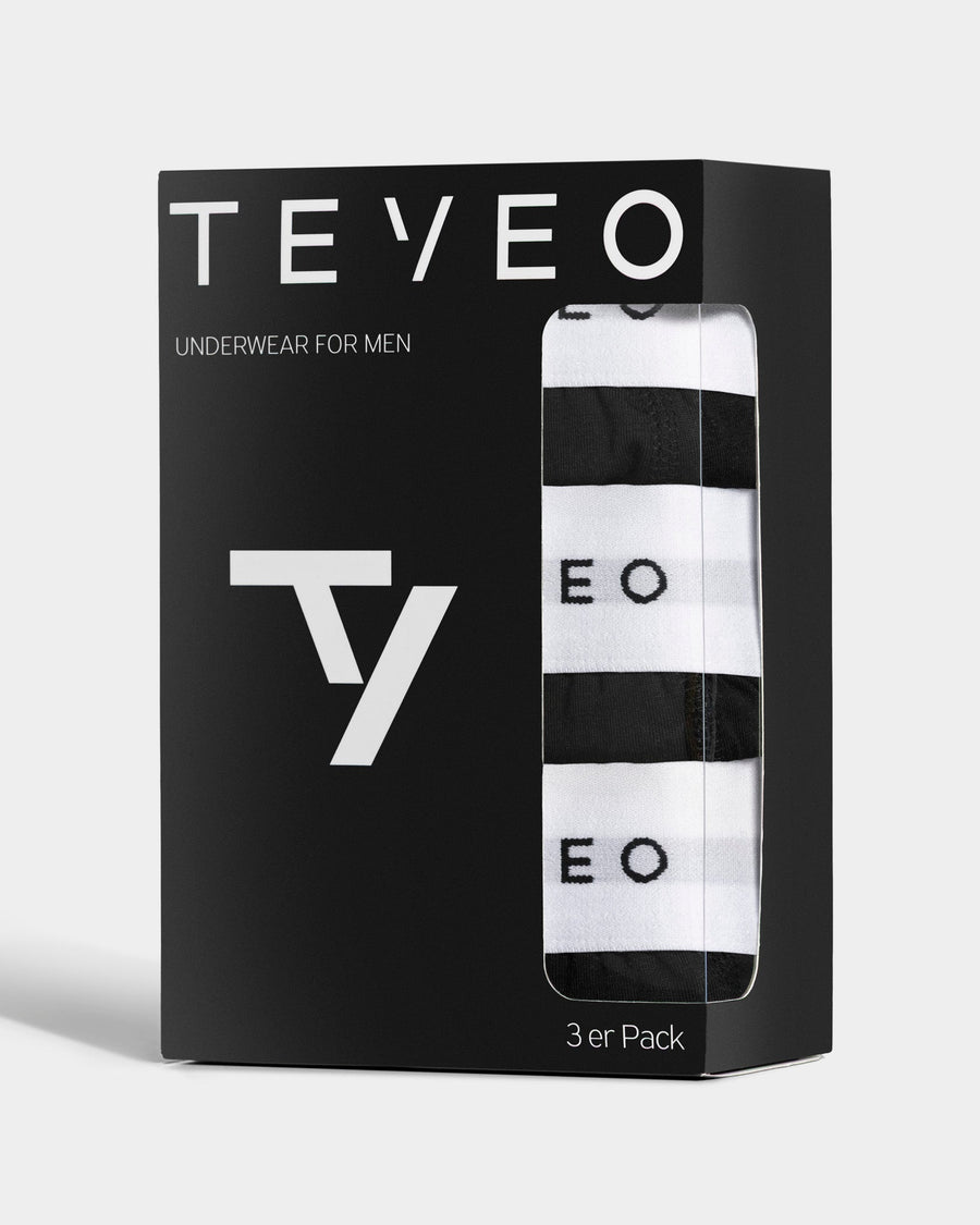 Boxer (lot de 3) Essential « Noir »