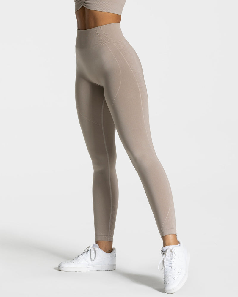 Legging Focus Scrunch « poussière »