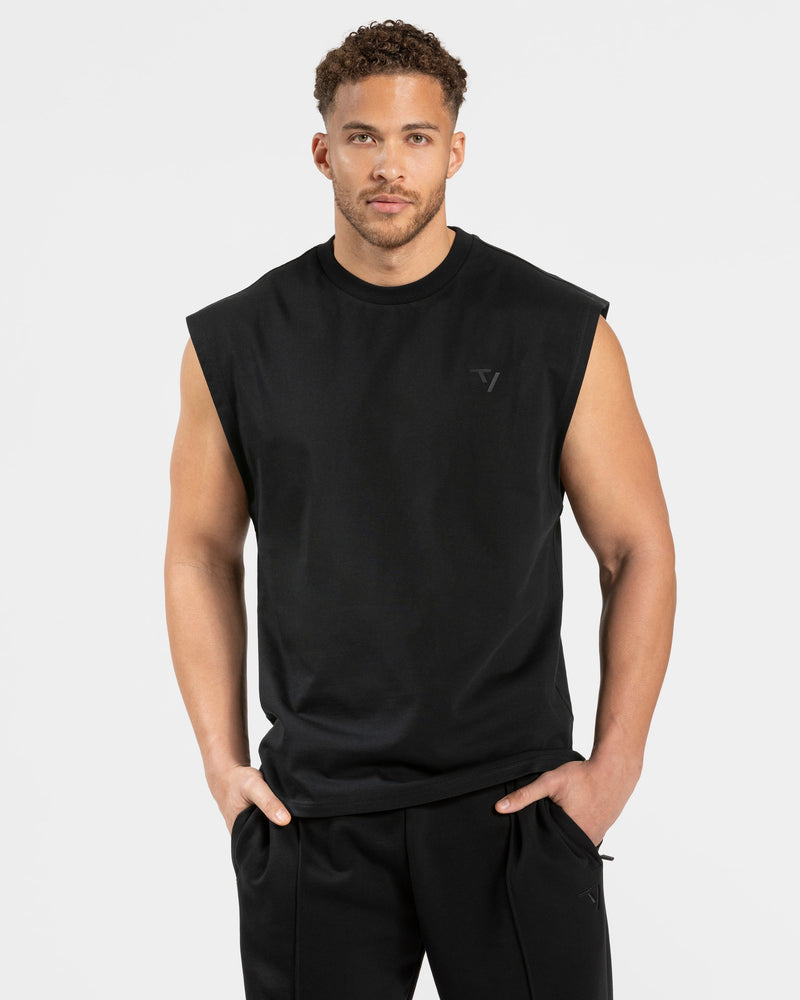 Débardeur Contrastline oversize « noir »