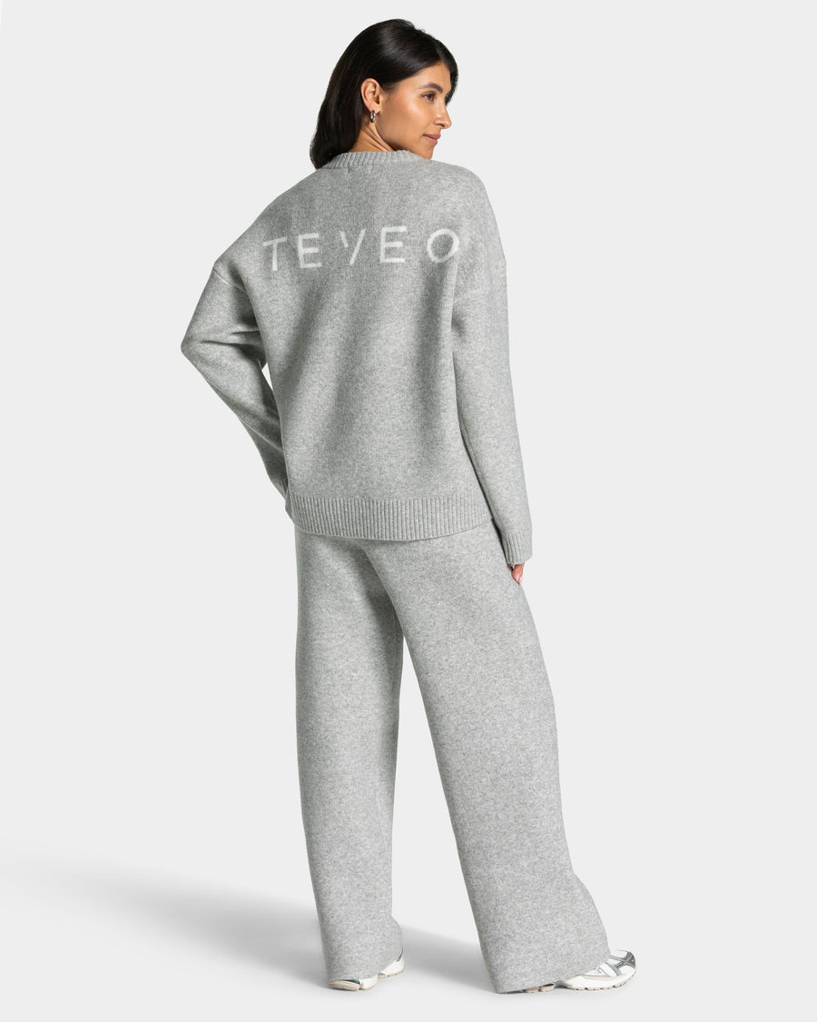 Sweat-shirt Knit « Gris chiné »