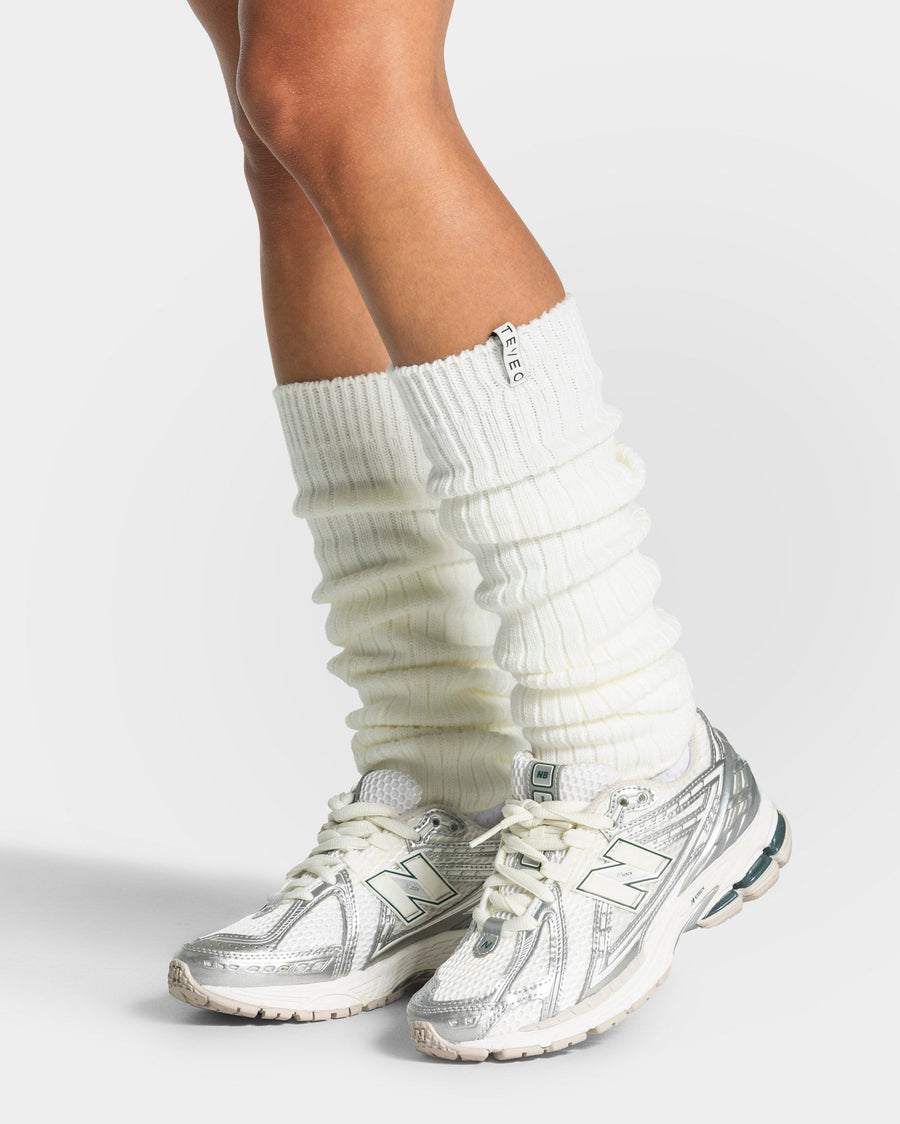 Guêtres Knit « blanc cassé »