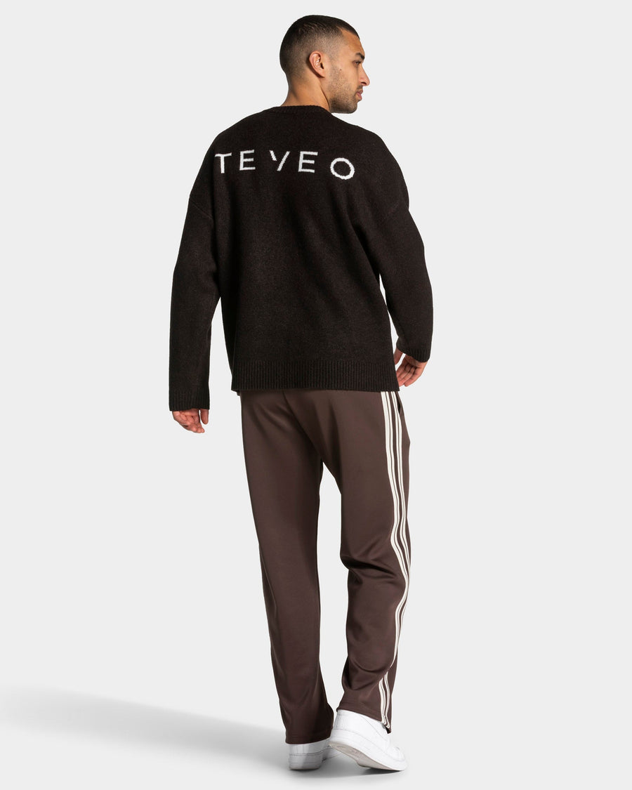 Sweat-shirt Knit « Dark Chocolate »