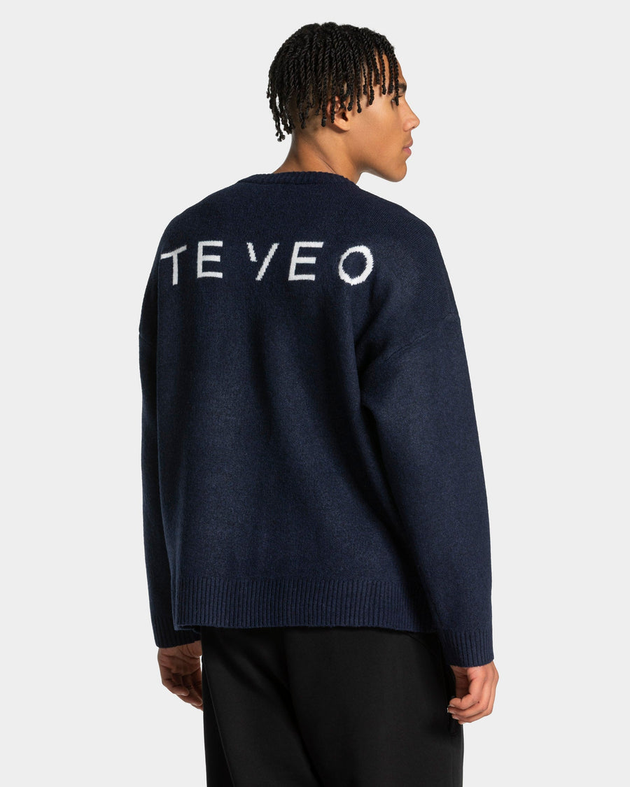 Sweat-shirt Knit « Midnight chiné »