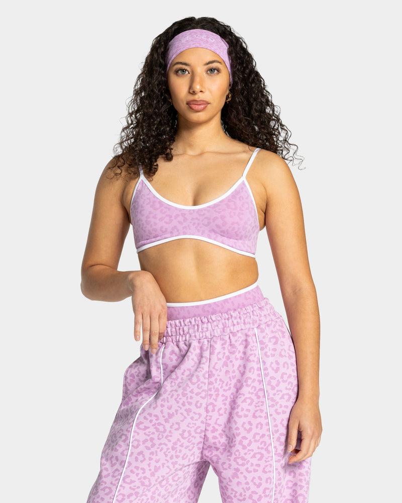 Brassière Contrastline « Léopard orchidée »