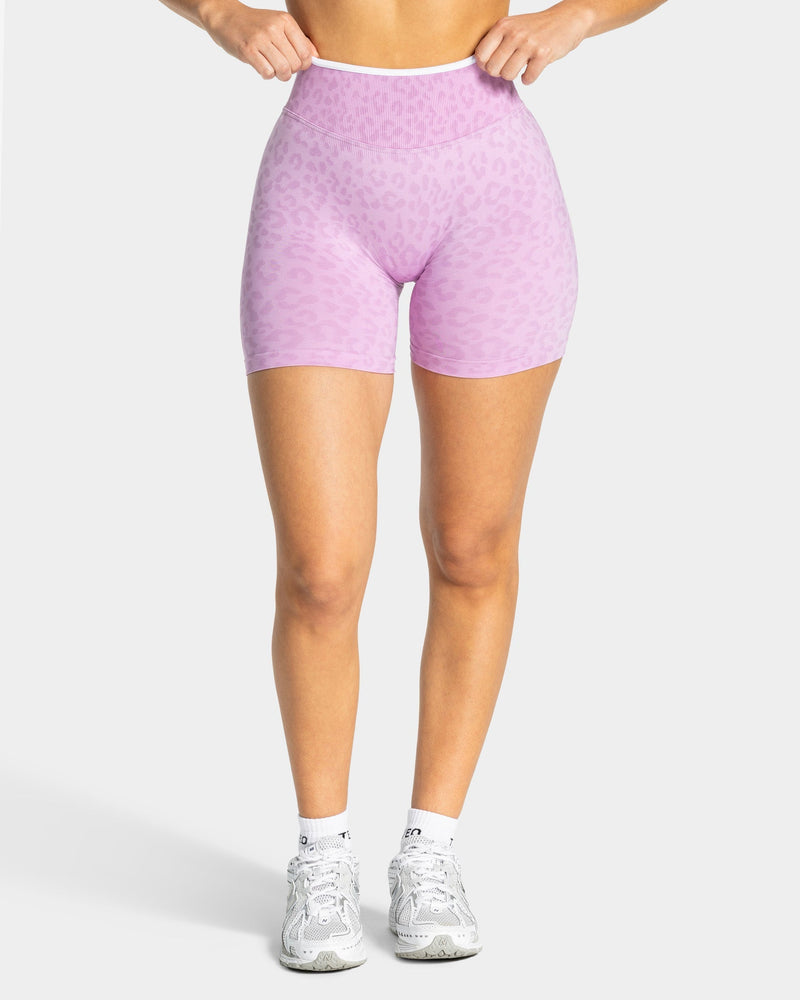 Short Sculpt Scrunch Contrastline « Léopard orchidée »