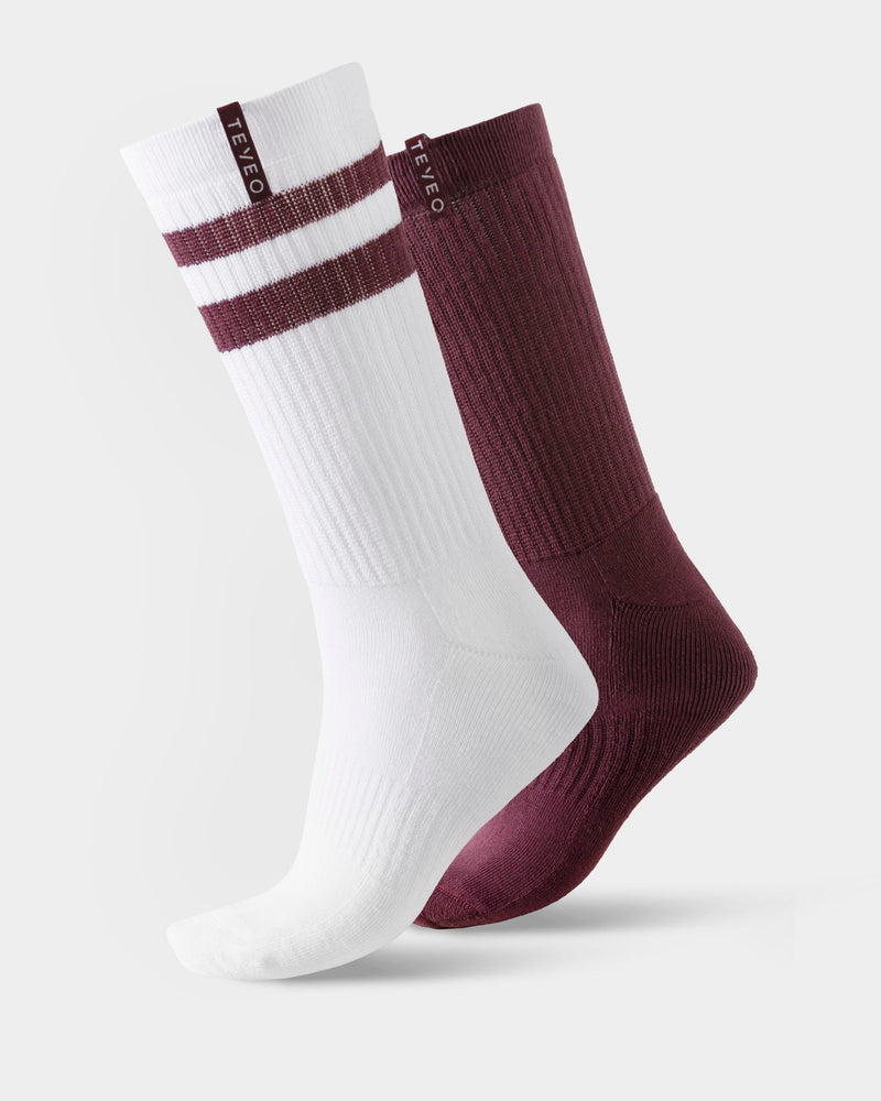 Chaussettes XXL Lift (2 paires) « Merlot »