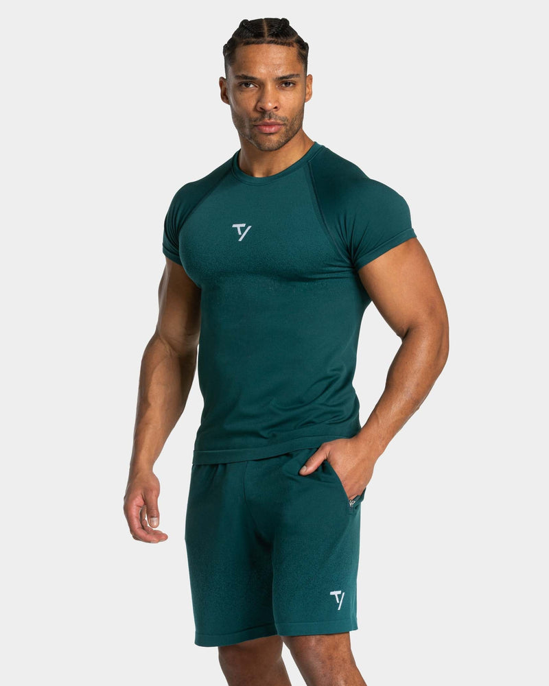 T-shirt Seamless Lift « bleu sarcelle »