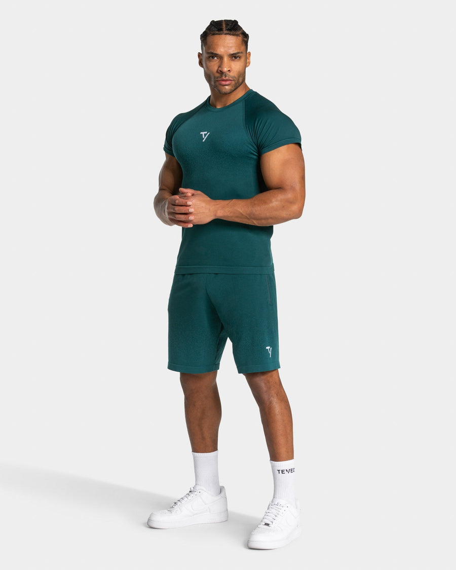 T-shirt Seamless Lift « bleu sarcelle »