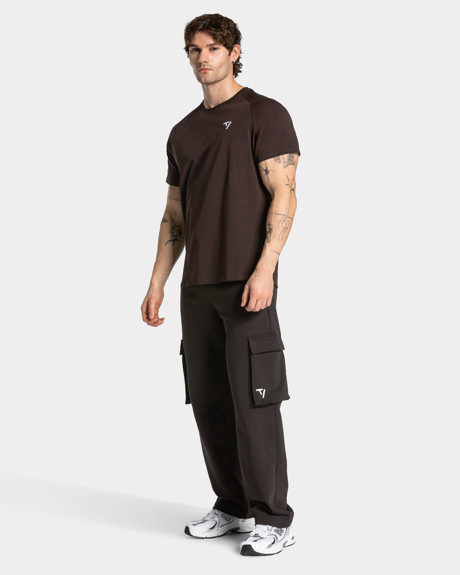 Pantalon de jogging cargo Wide Leg Lift « Dark Chocolate »