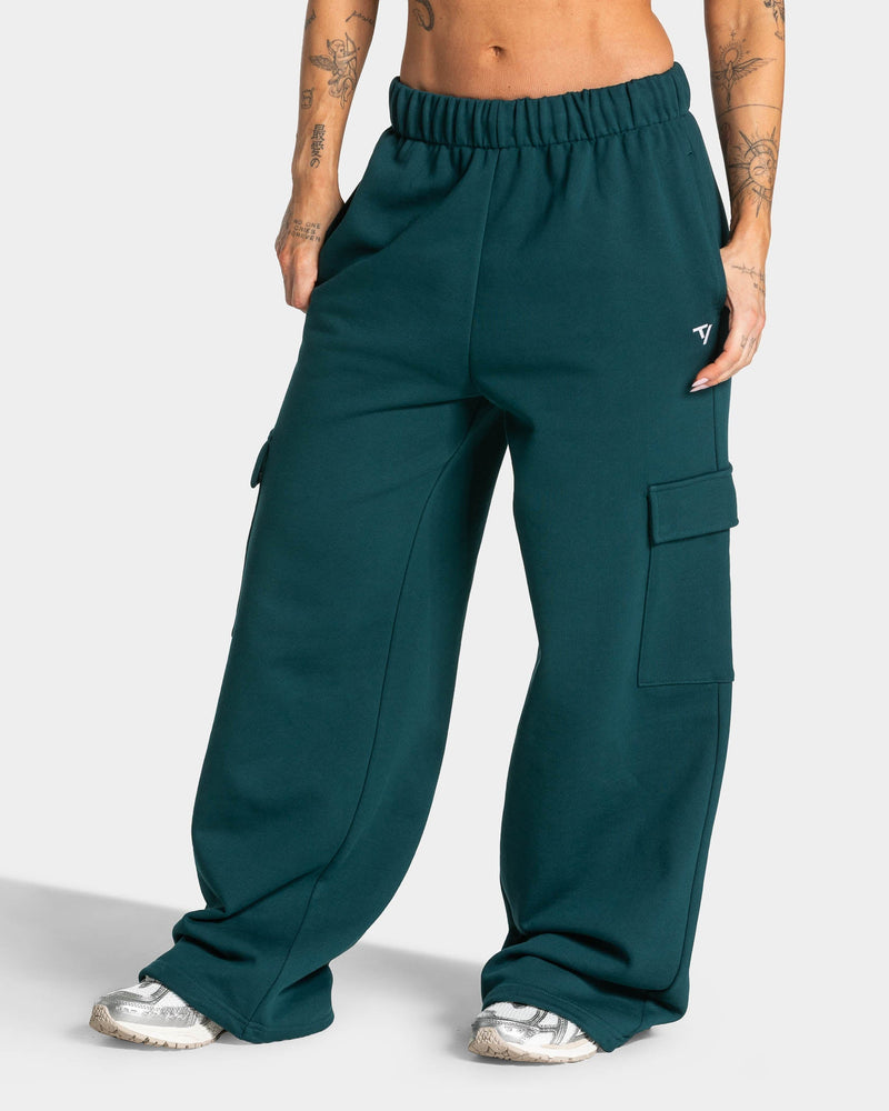 Pantalon de jogging cargo Wide Leg Lift « bleu sarcelle »