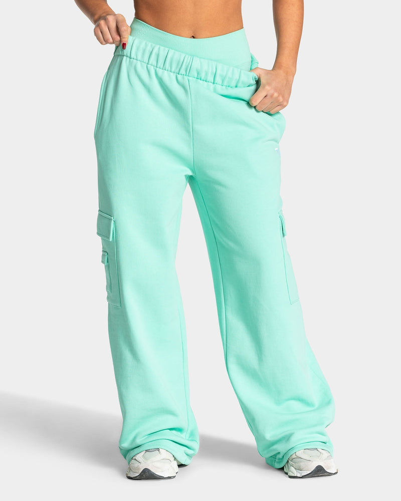 Pantalon de jogging cargo Wide Leg Lift « menthe »
