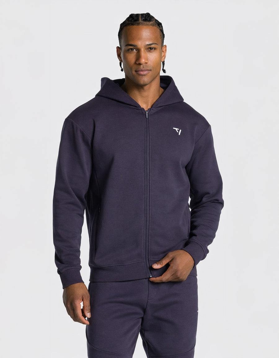 Sweat à capuche zippé Prime « Midnight »