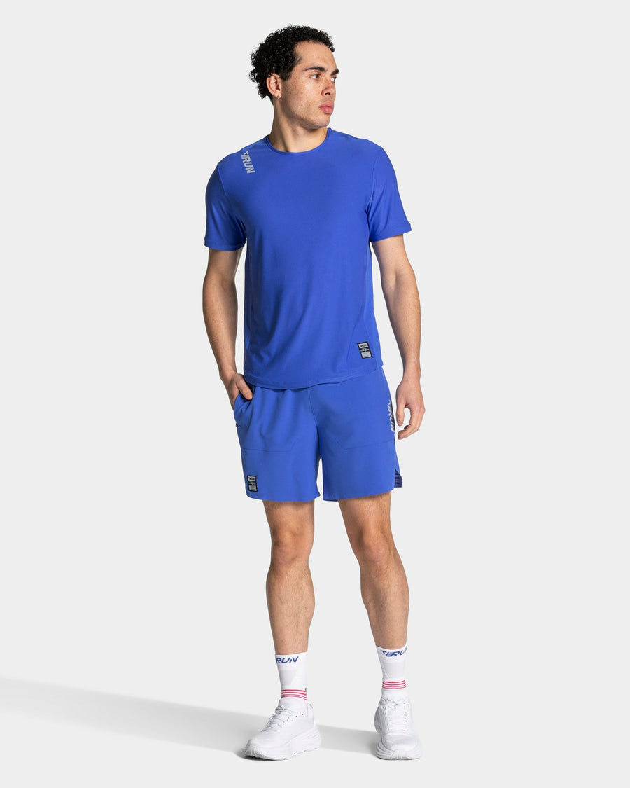 T-shirt RUN « Bleu roi »