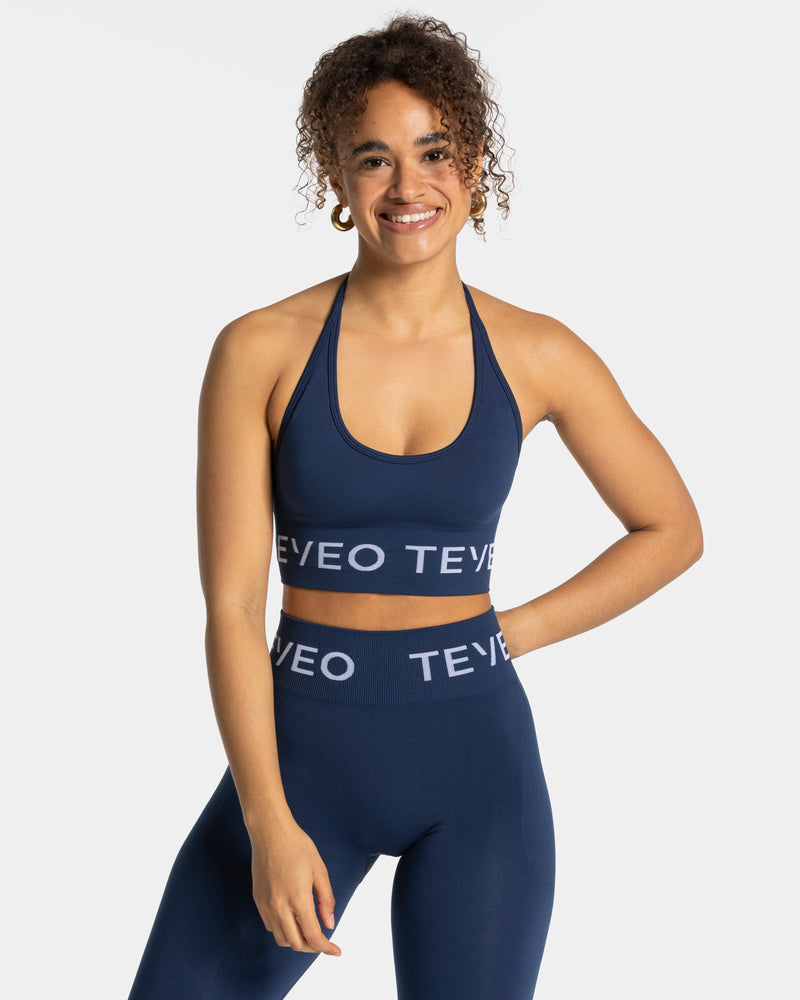 Brassière Signature Neckholder « bleu foncé »