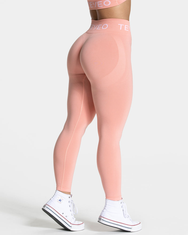 Legging Signature Scrunch « Peach »