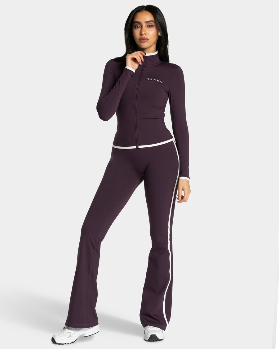Legging Soft Flared Tall "Blackberry"