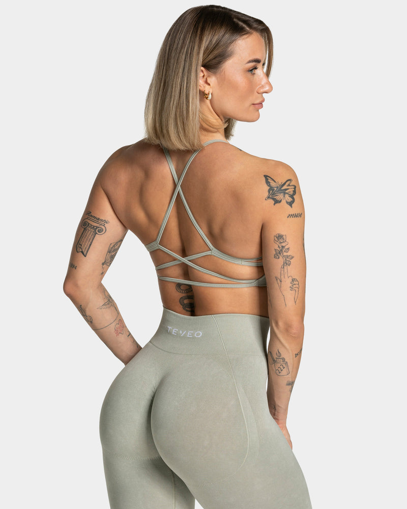 Brassière Acid « vert sauge »